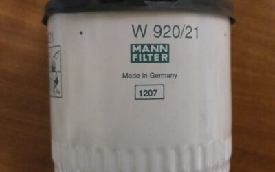 Расходные запчасти для полиграфии Filter Mann W920.21