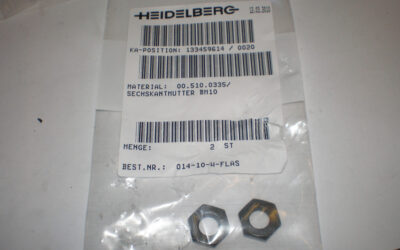 Heidelberg печатное оборудование 00.510.0335_ Hexagon nut