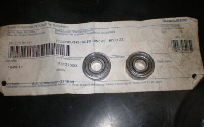 Heidelberg печатное оборудование 00.520.0525_ Grooved ball bearing