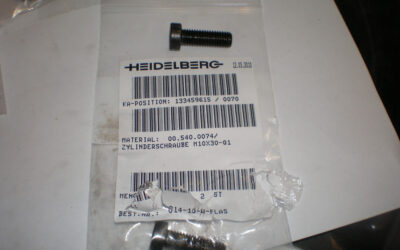 Heidelberg печатное оборудование 00.540.0074_ Allen Screw