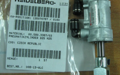 Heidelberg печатное оборудование 00.580.3387 03_ Pneumatic Cylinder