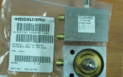 Heidelberg печатное оборудование 00.580.4163 01_ Pneumatic Cylinder