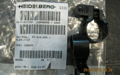 Heidelberg печатное оборудование 47.014.009_ Clamping piece