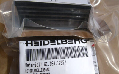 Heidelberg печатное оборудование 61.164.1737_ Set of rotor vanes