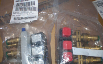 Heidelberg печатное оборудование 61.184.1221 02_ Solenoid Valve Batterie 3-flach