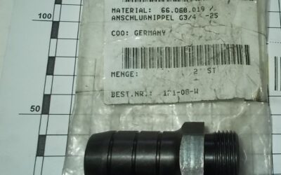Heidelberg печатное оборудование 66.068.019_ Connecting nipple