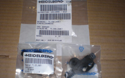 Heidelberg печатное оборудование 71.030.248F_ Adjusting Worm Gear