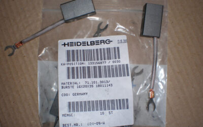Heidelberg печатное оборудование 71.101.3013_ Carbon Brush