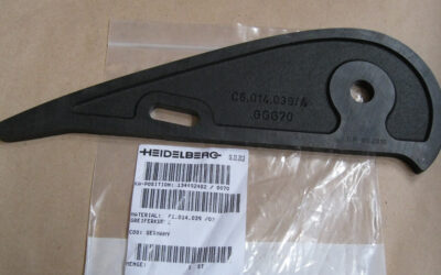 Heidelberg печатное оборудование 81.014.039 02_ C6.014.039 4_ PAPER GRIPPER CAM PAPER