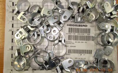 Heidelberg печатное оборудование 83.525.320 01_ Clamping Piece
