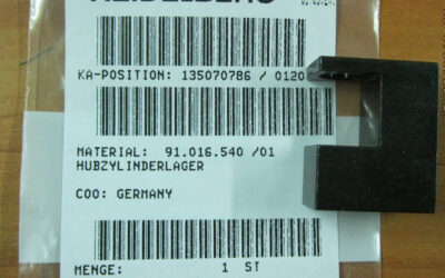 Heidelberg печатное оборудование 91.016.540 01_ Pneumatic Cylinder Bearing