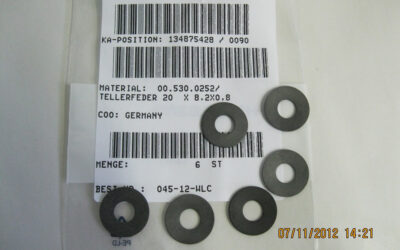 Heidelberg печатное оборудование Belleville washer_ 00.530.0252