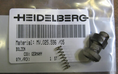 Heidelberg печатное оборудование Bolt_ MV.025.596 05