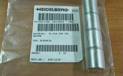 Heidelberg печатное оборудование Bush_ 91.010.310 01