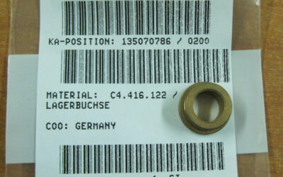Heidelberg печатное оборудование C4.416.122_ Bearing bush