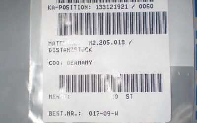 Heidelberg печатное оборудование Distanzstueck_ М2.205.018