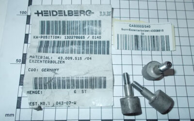 Heidelberg печатное оборудование Eccentric bolt_ 43.009.515 04