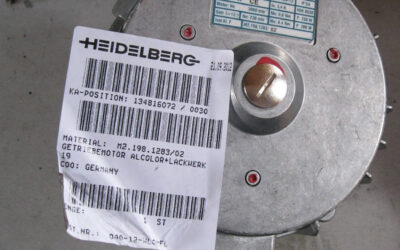 Heidelberg печатное оборудование Geared Motor_ М2.198.1283 02