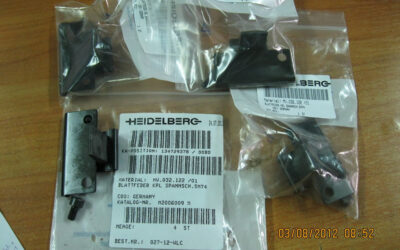 Heidelberg печатное оборудование Leaf spring cpl_ MV.032.122 01_ (M2.006.009)