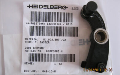 Heidelberg печатное оборудование MV.003.889 02_ (66.028.068)_ Lever