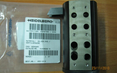 Heidelberg печатное оборудование MV.024.045_ (41.028.302)_ Valve housing