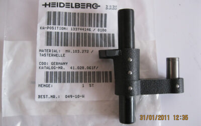 Heidelberg печатное оборудование MV.103.272_ (41.028.061F)_ Governor foot shaft