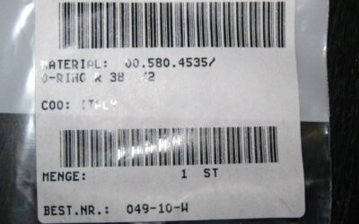Heidelberg печатное оборудование O-Seal_ 00.580.4535