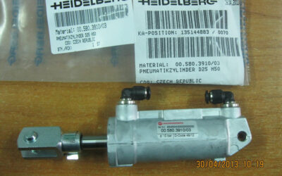 Heidelberg печатное оборудование Pneumatic cylinder_  00.580.3910 02
