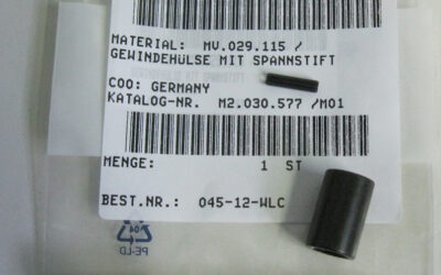 Heidelberg печатное оборудование Roller Adjuster Threaded_ MV.029.115_ (M2.030.577 M01)