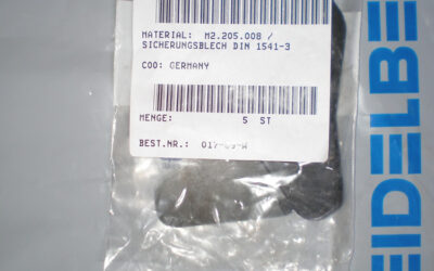 Heidelberg печатное оборудование Sicherungblech_ М2.205.008