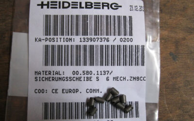 Heidelberg печатное оборудование Washer_ 00.580.1137